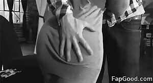 Grabbing your wife's ass