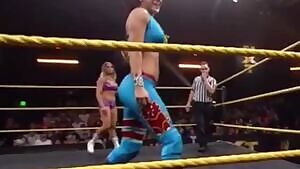 Bayley’s ass must be number one stress reliever backstage