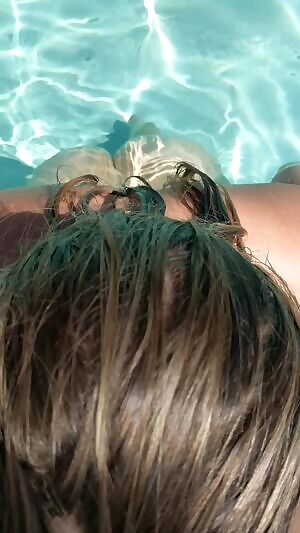 Poolside Show and Blow Lol