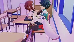 Midoriya X Ochaco - Hero Suit Sex