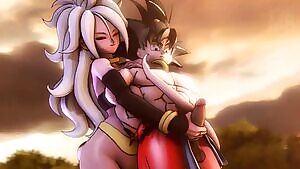 Android 21 Handjob,