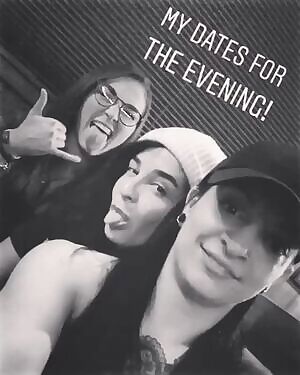 Nixon Newell, Dakota Kai and Ruby Riott. 😍