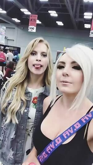 Barbara and Jessica at RTX