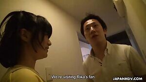 Shimazaki Rika Home Visit on JapanHDV