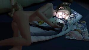 Marie Rose Pillow Hugging