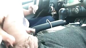 Watch How She Clean The Cum After A Messy Cumshot