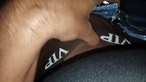 Getting frisky in the train