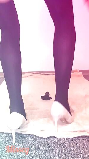 On your knees Sissy!