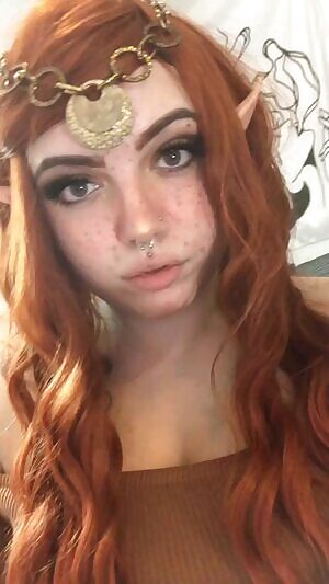 Redhead Warrior Elf Girl Ahegao!