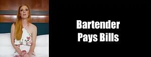 Ginger Bartender Pays Bills