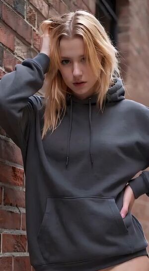 Outdoor Showcase Ai Generated Amateur Blonde