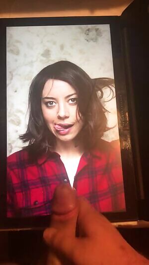 Aubrey Plaza Cum Tribute