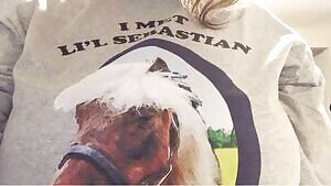 Celebrating 100+ subs on my personal subreddit in the best way. Lil Sebastian & boobs 😘