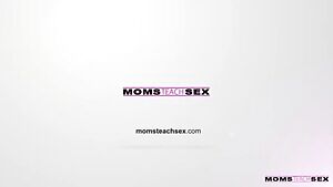 Guy Enjoying Sex with his Girlfriend and her Step-Mom