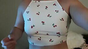 Popping my titty drop cherry