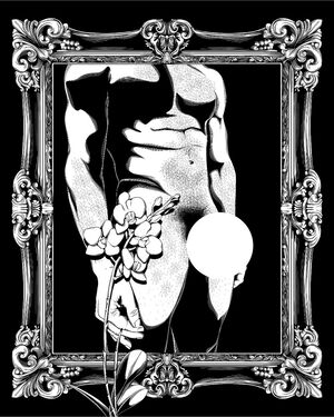 Gay Latino Art BBC Big Dick