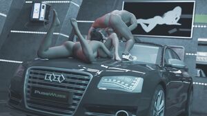 Hanime 3D Big Dick Blonde Blowjob