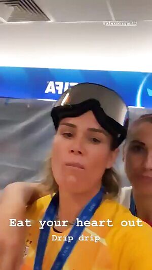 Oh Alex Morgan with the money shot
