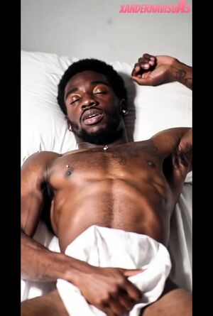 Male Moaning BBC Black Cum Cumshot