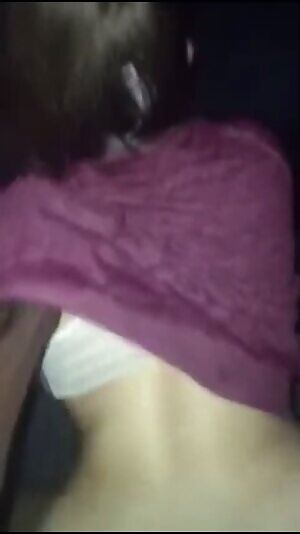 Big butt teen gets ponytail pulled for doggy