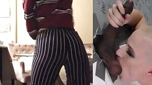 Jennette McCurdy shaking her ass for black bull dick