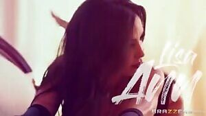 Post Ball Threesome With Alanah Rae & Haley Cummings