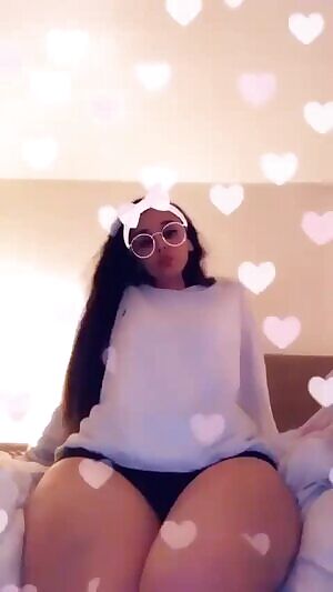 She sitting proud...