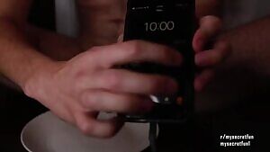 Save 10 minutes of spit to use as lube.