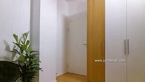 Burglar forgot why he was there.