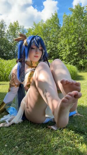 NSFW Cosplay Amateur Cute Feet Foot