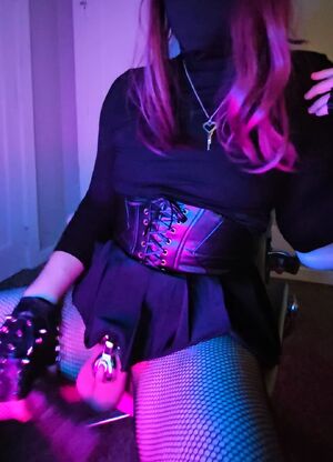 Trans Goths Ballbusting CBT Chastity Dildo