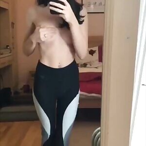 A quick boomerang before yoga ;)