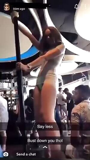 Any pole is a strippers pole