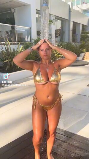 Golden bikini