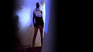 I find you peeping through my window, i'll reward your horniness with a little tease...💋💋💋