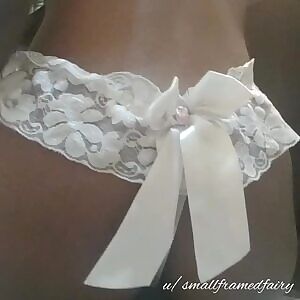 ♡ Daddy, please look at my pussy while I push these cute panties aside 😍 ♡