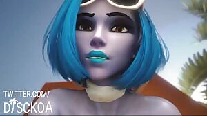 Widowmaker POV cowgirl