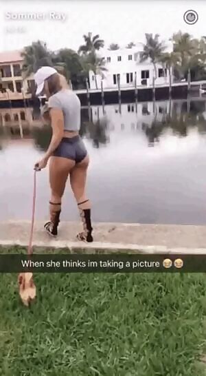 She thought it was a picture