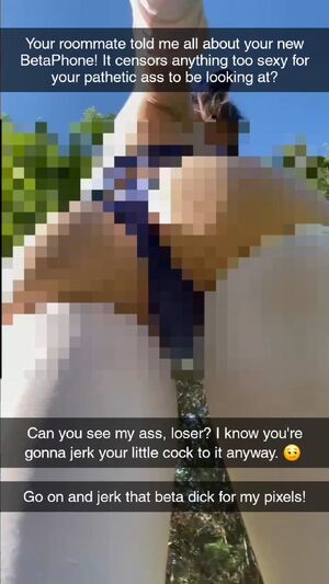 Censored Ass Thong
