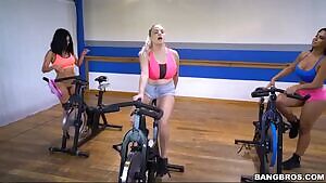 Dropping them during exercise