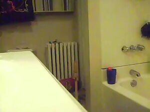 Giving her plunger a good time