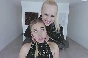 Angel Wicky & Selvaggia Babe latex VR
