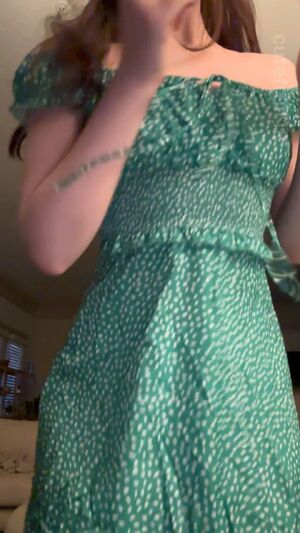 i'm hiding 40 inches of pound town material under this dress...