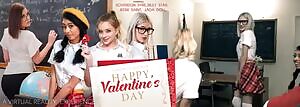 VR Bangers - Sorority Hookup Happy Valentines Day A New 6K Video With The Sext Girls - Jessie Saint, Jada Doll, Riley Star, Sovereign Syre Now waiting for you with our Valentines Day special deals!