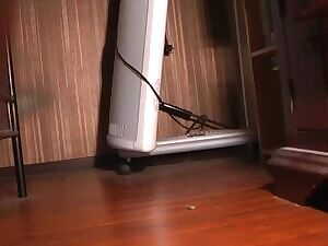 Jumping in front of the camera real quick