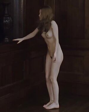 Emily Browning's full frontal in Sleeping Beauty