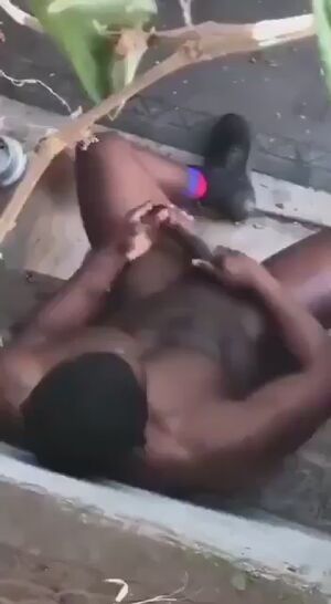 BLACK VEINS BBC Creampie Cumshot Ebony