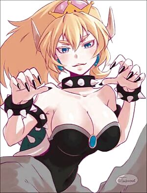 Bowsette gif