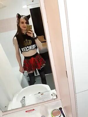 Sissy schoolgirl kitten princess reporting in :D