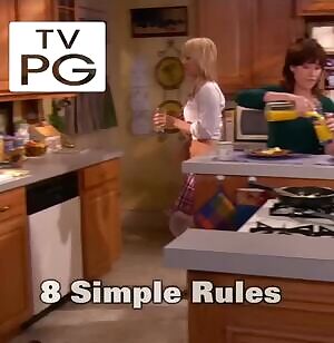 18 year old Kaley Cuoco on 8 Simple Rules